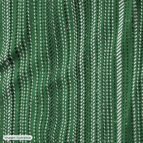 Tweed y tweed verde lago — 80% viscosa