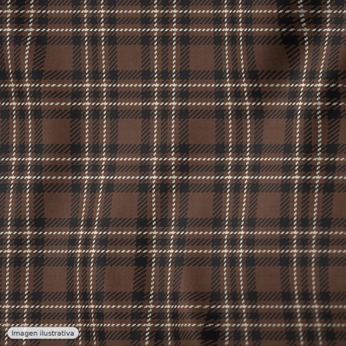 Viella de cuadros estilo burberry