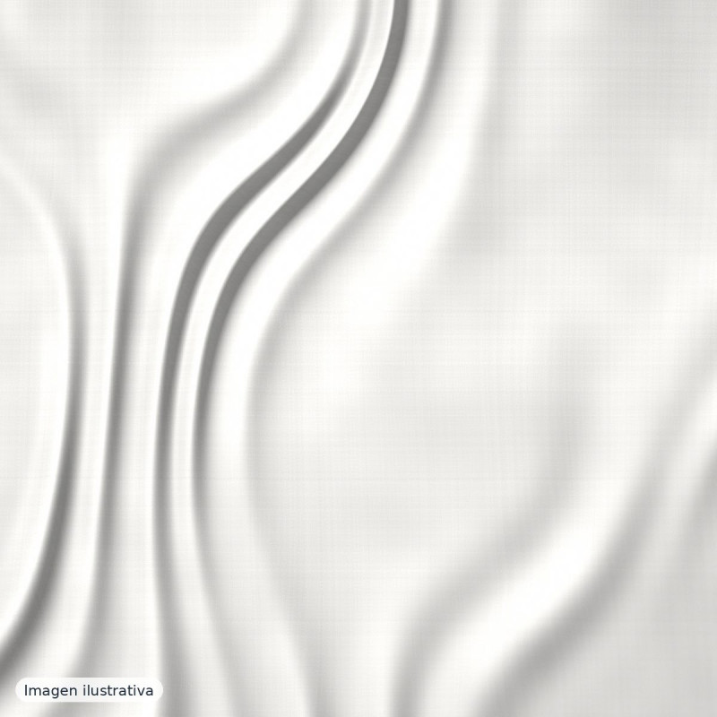 Viscosa blanca con plumas — 100% viscosa