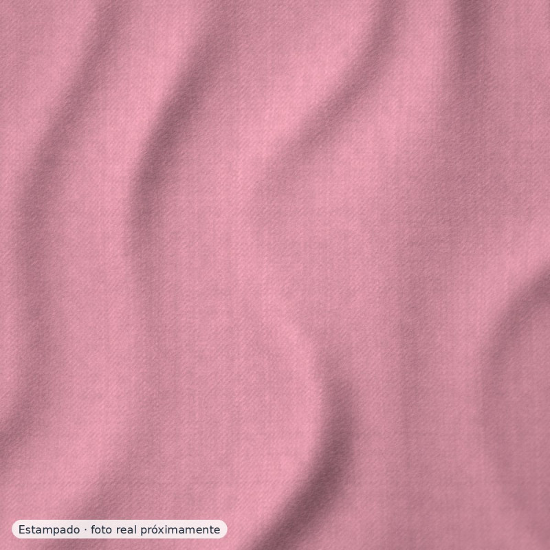 Viyela estampada jardín rosa — 100% algodón