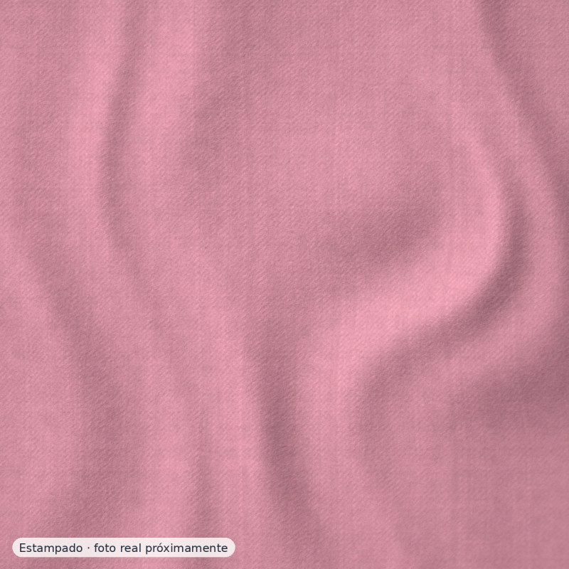 Viyela estampada rosas Provenza azul — 100% algodón