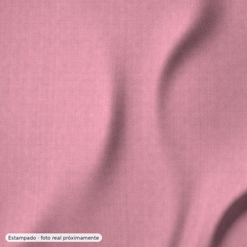 Viyela estampada rosas Provenza rosa — 100% algodón