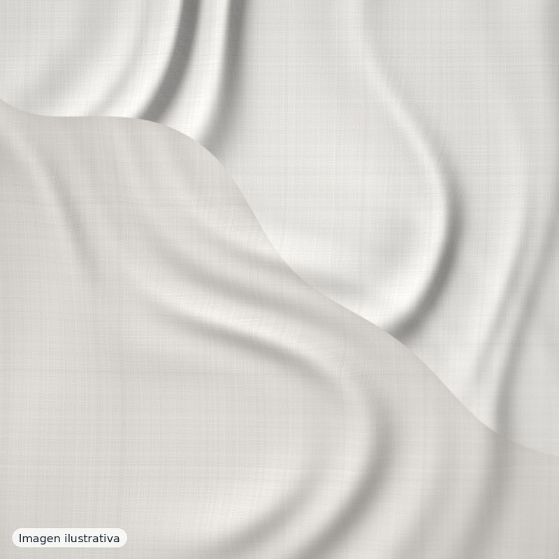 Voile algodón blanco — 100% algodón