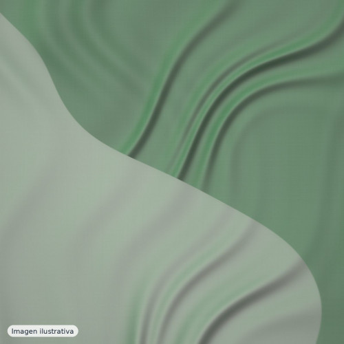 Voile liso verde — 65% poliéster