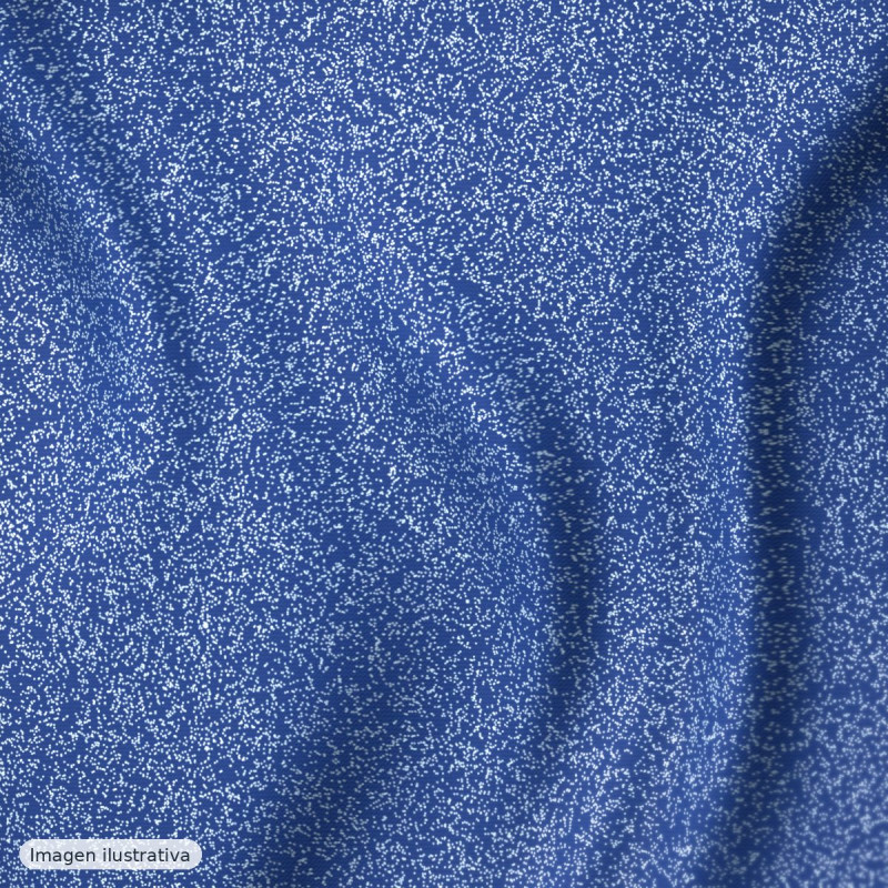 Wax lúrex Dakar azulón celeste — 100% algodón
